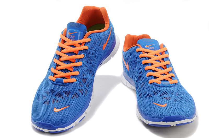 Nike Free TR Fit 3 respirer nike chaussures libres 5.0 trainning orange bleue (3)